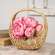 Wicker Flower Basket 65344;