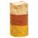 Grungy Candy Corn Timer Pillar, 5"