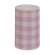 Pink Buffalo Check Timer Pillar, 3"x5" 85091