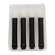 Black Gloss Timer Tapers, 4/Set 85153