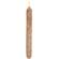 Grungy Vintage Twist Flicker Flame Timer Taper, 9.5"