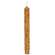 Burnt Ivory Vintage Twist Flicker Flame Timer Taper, 9.5"