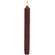 Burnt Burgundy Vintage Twist Flicker Flame Timer Taper, 9.5"