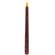 Burnt Burgundy Slender Timer Taper, 10.75" #85230