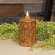 Burnt Ivory Flicker Flame Timer Cake Pillar, 5" #85256