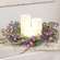 Lilac & Lavender Blossoms Candle Ring, 6.5" FSR51633;