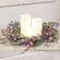 Lilac & Lavender Blossoms Candle Ring, 6.5" FSR51633