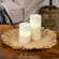 Natural Jute & Dried Grass Candle Mat - 14" ;