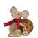 Cookies for Santa Christmas Mouse Felted Ornament
