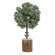 Frosted Balsam Fir Topiary, 10" 18417