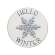 Hello Winter Snowflake Circle Easel Sign 36440