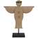 Distressed Wooden Angel on Base #37874