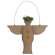 Distressed Wooden Angel Ornament #37875