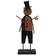 Skinny Wooden Top Hat Jacko On Base