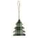 Plaid Christmas Tree & Snowmen Ornaments, 3/Set 37948