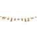 Natural Wood Nativity Garland #38135