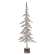 Large White Washed Metal Christmas Tree 60438