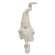 Dangle Leg Plush Ivory Gnome w/Ribbed Hat ADC3048