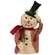 Winter Greeting Snowman Doll with Top Hat #CS38958