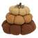 Mossy Top Stuffed Primitive Pumpkin Stack #CS38972