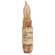 Burnt Ivory Taper Candle- 4" #84019