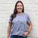 Grow Through What You Go Through T-Shirt, Heather Storm L160;