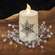 Icy Gems Candle Ring, 2.5" 18401;