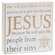 He Will Save His People Box Sign