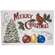 Merry Christmas Cardinal, Tree & Ornaments Box Sign