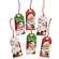 6 Set, Vintage Santa Gift Tags #37993