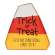 Candy Corn/Ghost Phrase Chunky Wooden Sitter, 2 Asstd. 38015