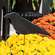 Wooden Crow Planter Stake, 4" 38057;