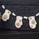 White Snowflake Mitten & Snowball Garland 38105;