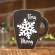 Very Merry Snowflake Mug Sitter 38160