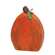 Carved Wooden Primitive Pumpkin Sitter