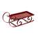 Red Metal Sled, Small