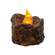 Flickering Timer Tealight - Burnt Mustard