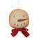 Prim Snowman Head Ornament