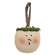 Stuffed Primitive Singing Snowgirl Ornament