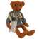 Ted E Bear Doll with Crow #CS39141