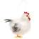 Fuzzy Chicken Ornament