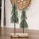 Snowy Pine Tree Pair on Log 18406;