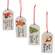 Don't Stop Believin Santa Gift Tags, 4/Set 37966;