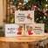 Santa's Little Troublemaker Block Sign, 3 Asstd. 37970;