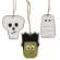 Halloween Monster Friends Ornaments, 3/Set 38016
