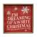 Dreaming of a White Christmas Snowflakes Frame 38065