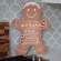 Best Thing About Christmas Hanging Gingerbread Sign 38096