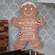 Best Thing About Christmas Hanging Gingerbread Sign 38096;