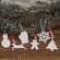 White Glitter Winter Wonder Ornaments, 6/Set 38106;