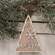 Glittered Merry Snowflake Christmas Tree Ornament 38111;